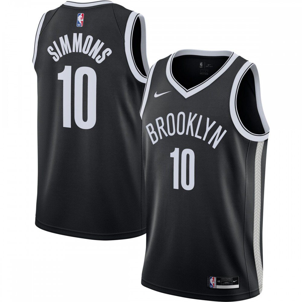 Ben Simmons Brooklyn Nets 2021/22 Swingman Jersey - Icon Edition - Black-Pro Kit Vault | Brand New 26/27 Sports Jerseys